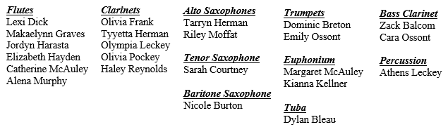 Senior Band 